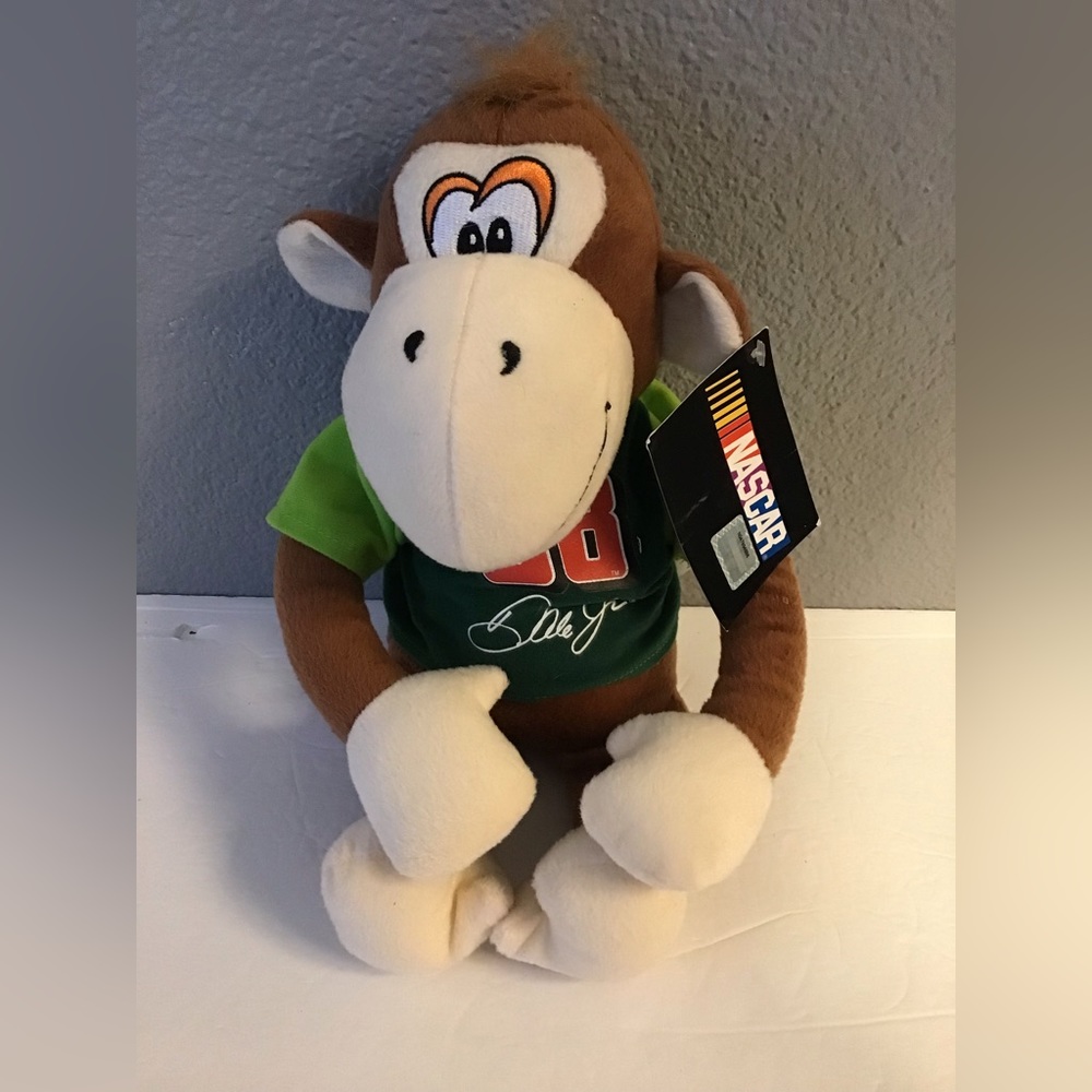 NASCAR Dale Earnhardt Jr Monkey.  NWT